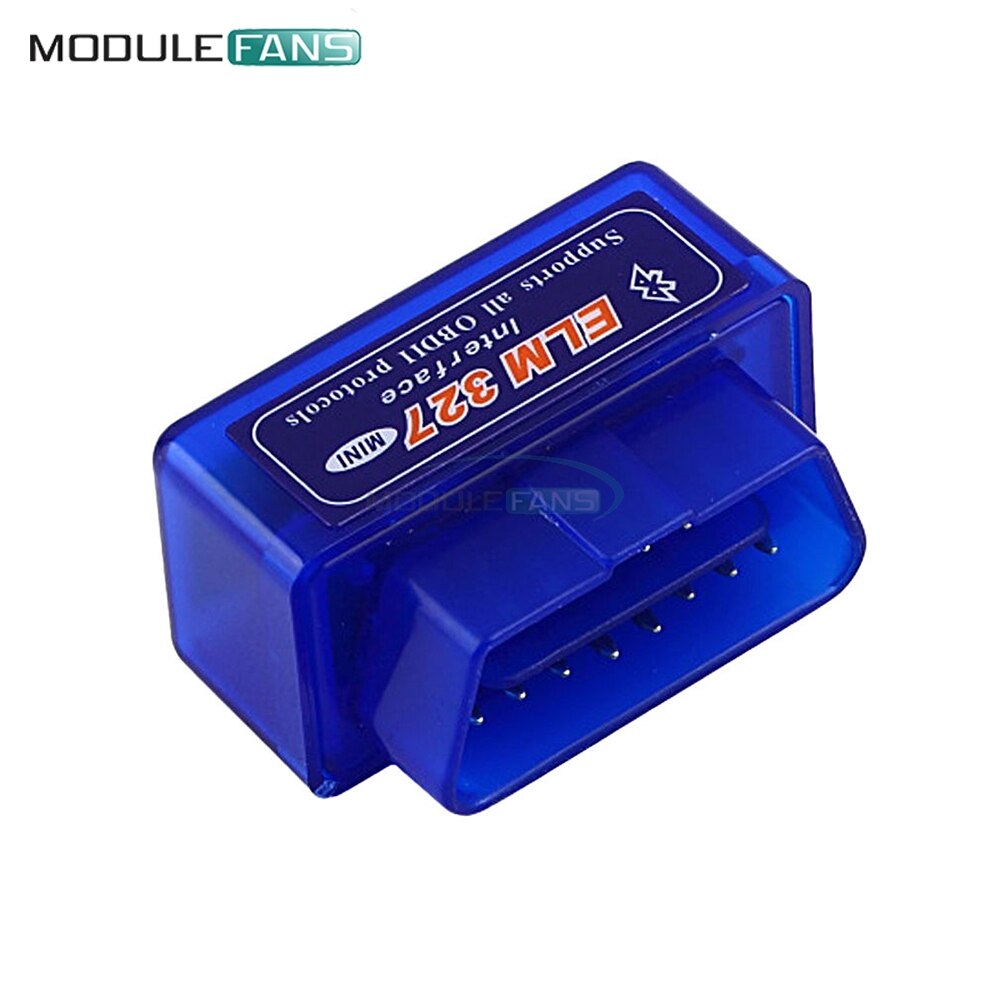 【happy one】Hardware Super ELM327 Software V2.1 Bluetooth 12Kinds Multi-Langugae Works for Android Torque/PC. 