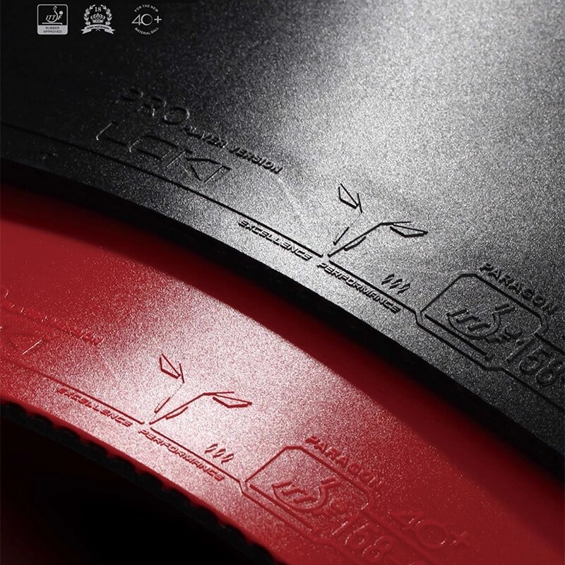 LOKI High Quality Professional Table Tennis Rubber T3 / N80 / GTX Pips In Ping Pong Rubber Sponge for Fast Attack/Loop/Control. 