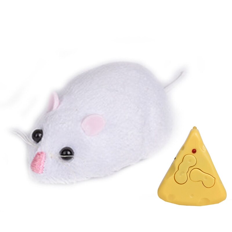 【happy one】Wireless Remote Control Mock Fake Rat Mouse Mice RC Prank Joke Scary Trick Toy for Cat Puppy DXAD. 
