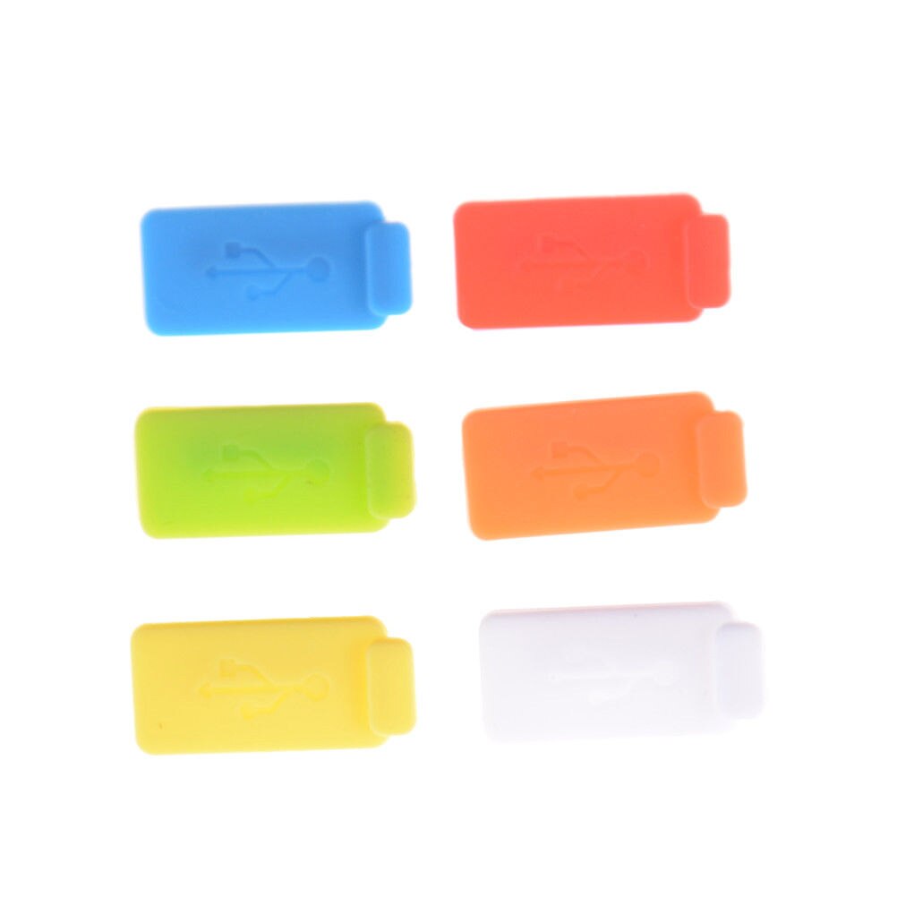 【VisioN Shop】10pcs USB port connector dust plug usb cover PC computer USB 2.0 3.0 inter Anti-dust Prevent dust plug. 