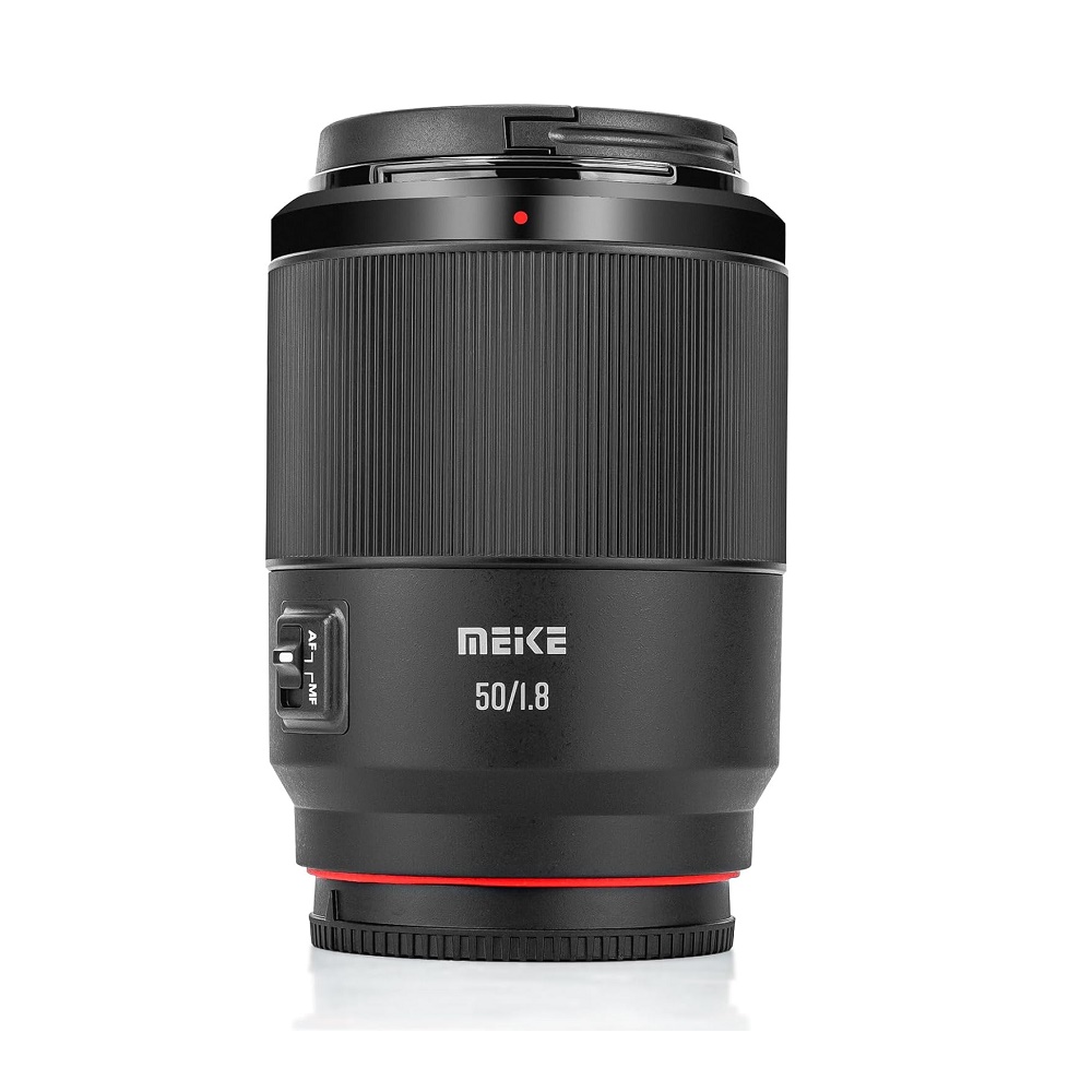 Meike 50mm f1.8 otomatik odaklama STM step Motor tam çerçeve portre Lens için Panasonic Lumix /Leica /Sigma l-montaj kamera. 