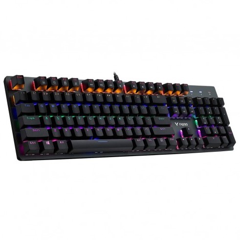 Rapoo V500 SE USB Mix-Colored Backlit Mechanical Gaming Keyboard. 