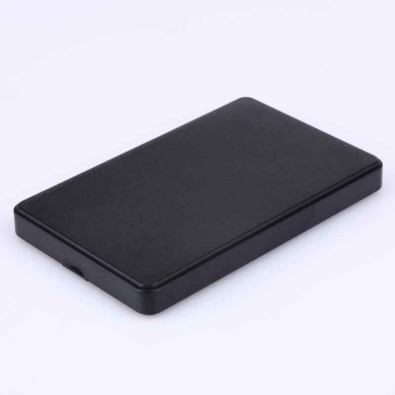 2.5inch HDD Case USB 2.0 HD SATA External Enclosure HDD /SSD Hard Disk Case Box for PC Laptop External Hard Drive Case. 