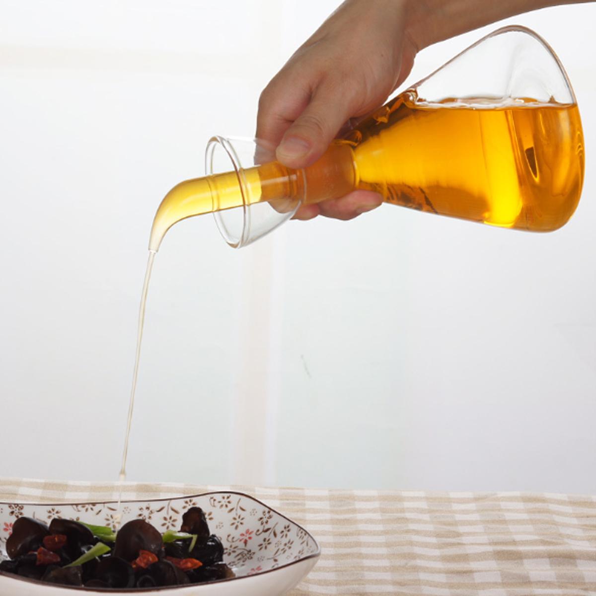 Olive Oil Glass Kitchen Bottle Vinegar Dispenser Cruet Pourer Kitchen Cooking BBQ Soy - 250ml. 