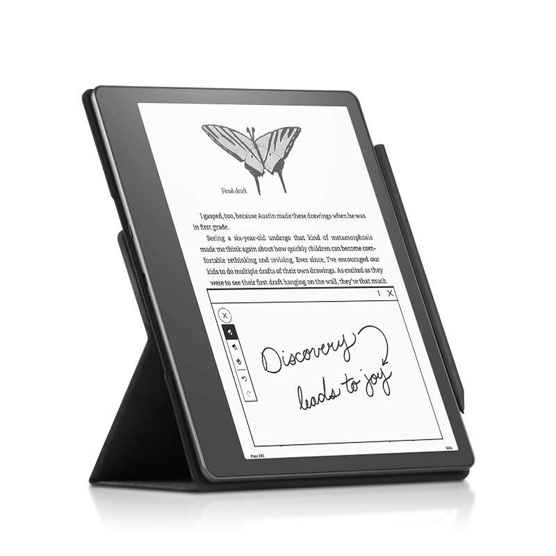 Suitable for Kindle Scribe e-book protective case, 10.2-inch reader leather case/case. 