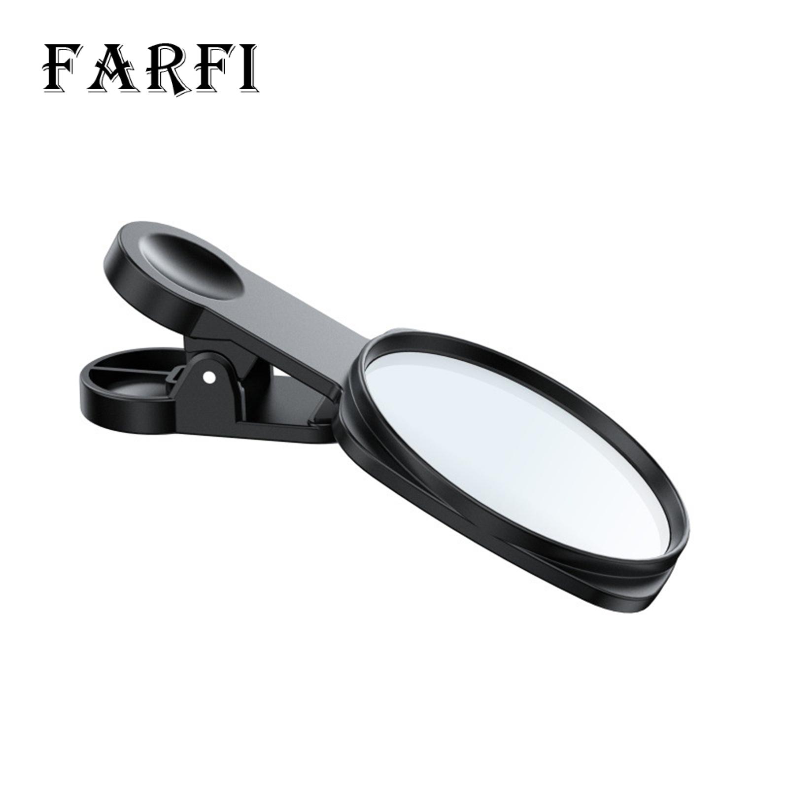 Rear Camera Selfie Mirror Portable Selfie Mirror for Smartphone Camera Clear Reflection Anti-slip Lightweight Adjustable Clip Kit for Perfect Selfies Ideal for Mobile Phone Selfie Mirror