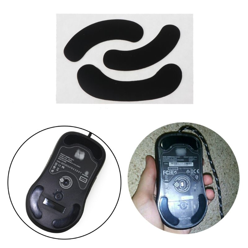 1 Set 0.6mm Mouse Feet Mouse Skates For SteelSeries XAI Sensei RAW MLG Mouse. 
