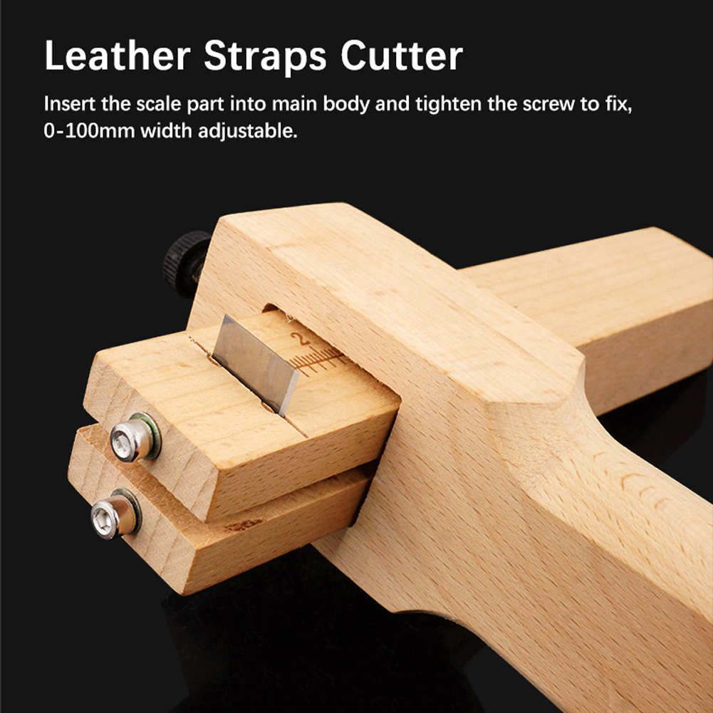 Hand Adjustable Precision Leather Strap Cutter Tool For Crafts 1pcs