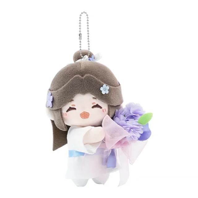Yuri Anime Tian Guan Ci Fu TGCF Original Hua Cheng Xie Lian Feng Shi Ling Wen 12cm Plush Doll Toy Clothes Cosplay Cute C. 