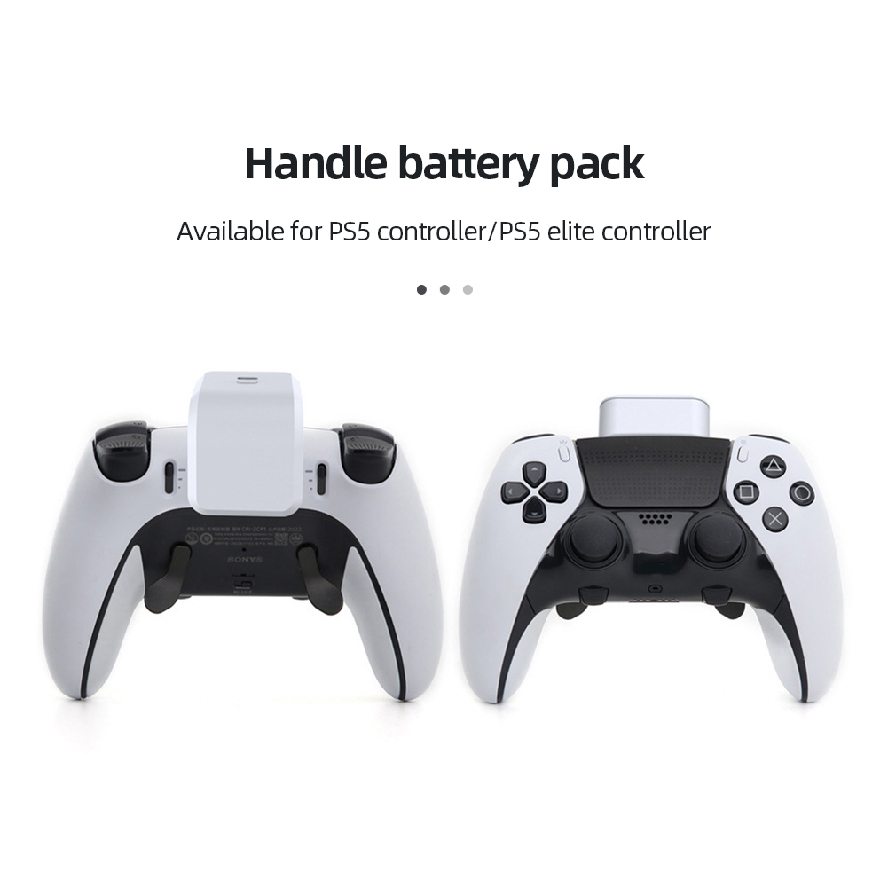 For PS5 Controller Charging Battery 1600mAh Rechargeable Wireless Game Controller Charger Battery For Playstation Dualsense Edge. 