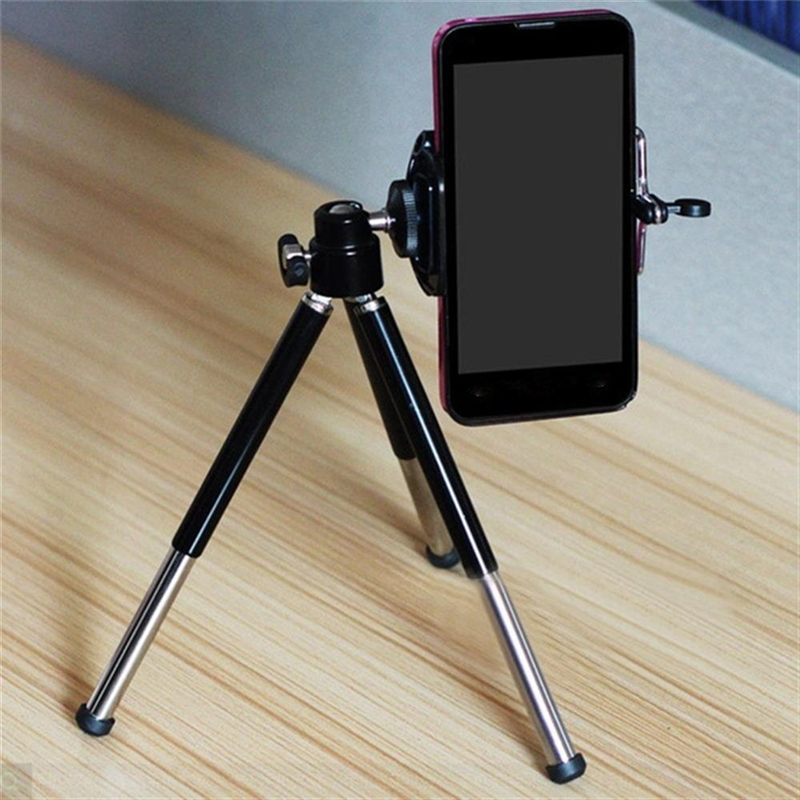 Mini Tripod for Phone Tripe for Yg300 Projector Camera Ttripode for X 8 7 6S for (Black). 