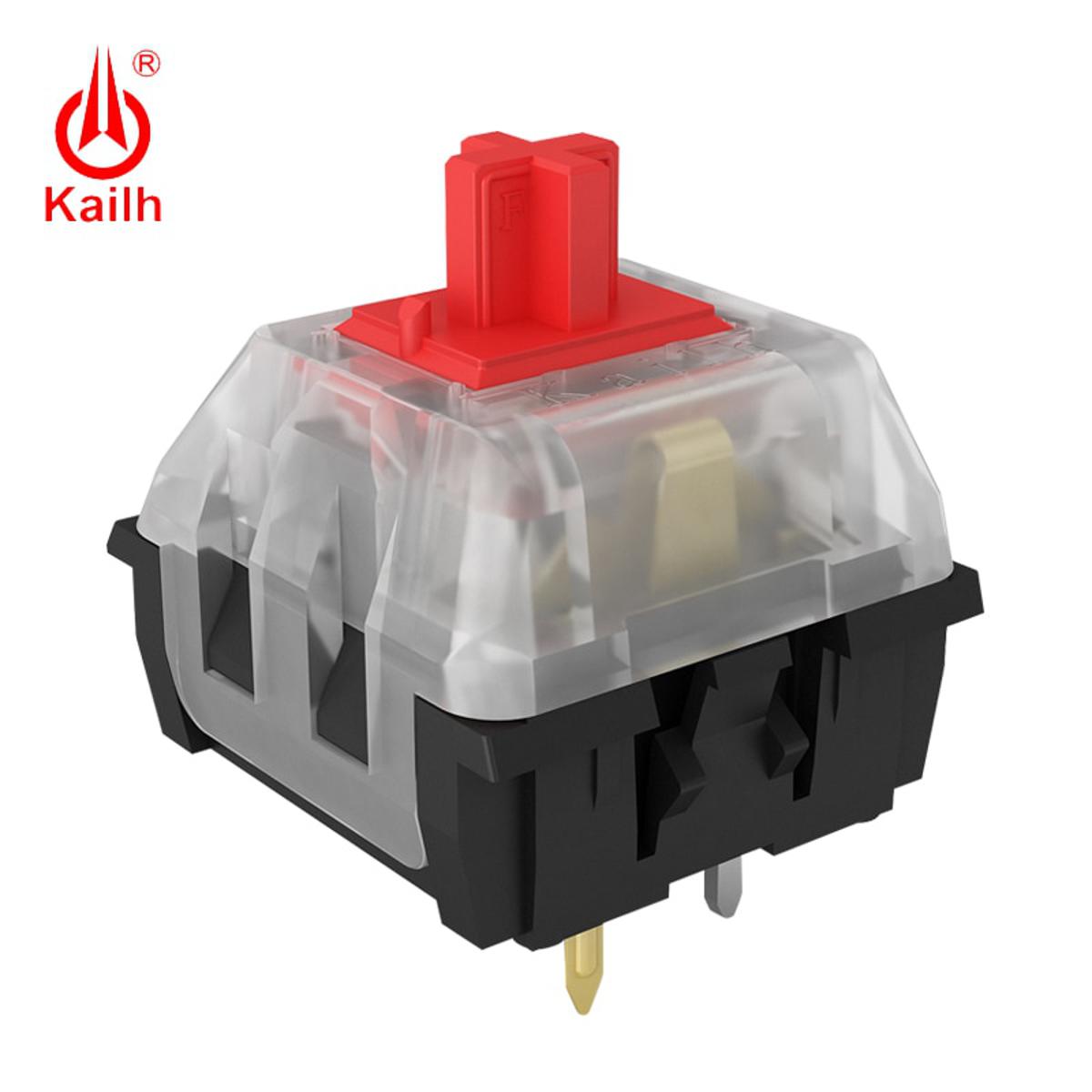 Kailh Traditional Gaming Mechanical Keyboard Switch SMD With Brown/Red/Blue/Black Keystem, With 3 Pins