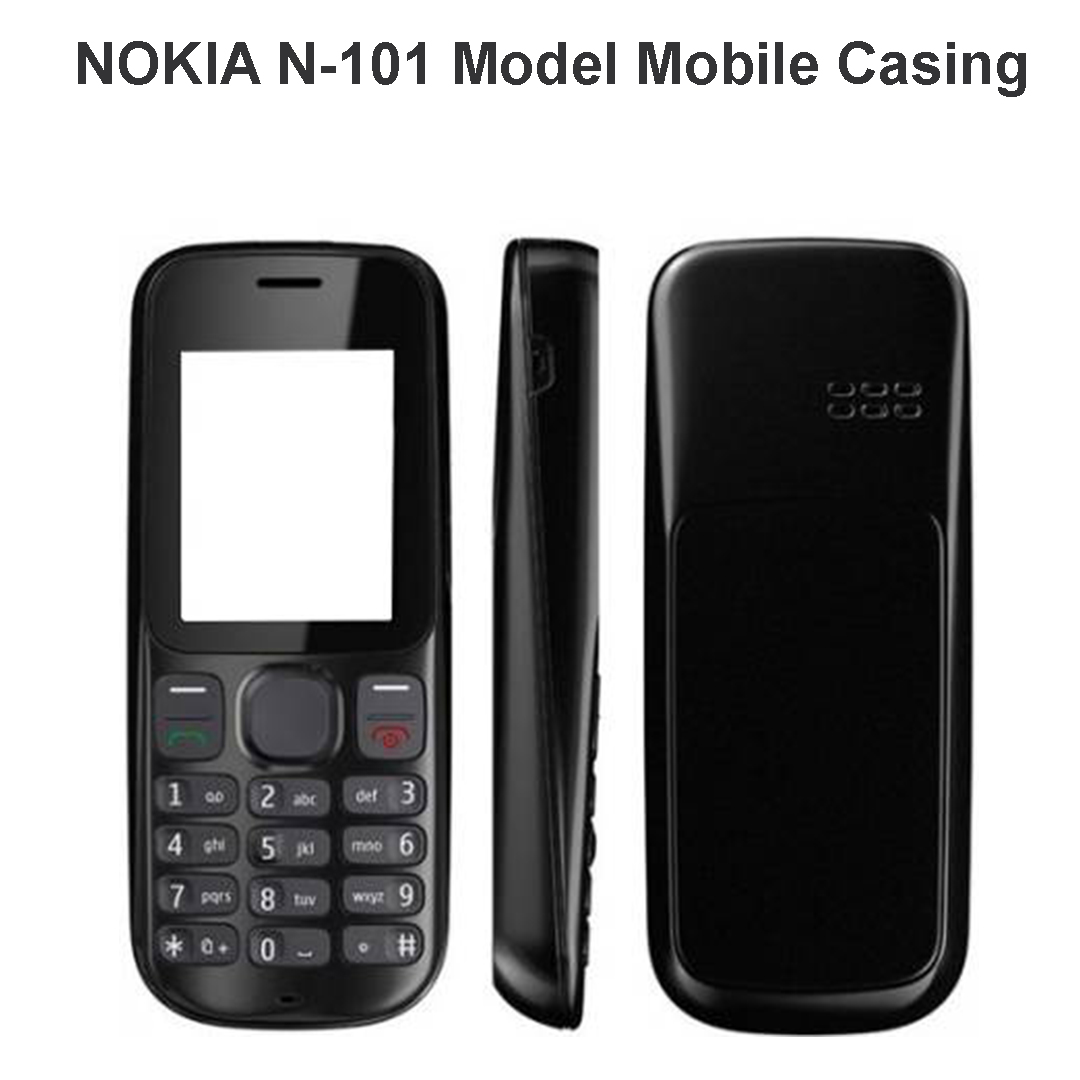 For Nokia N101 Front & Back Side Mobile Casing/Housing with Keypad. 
