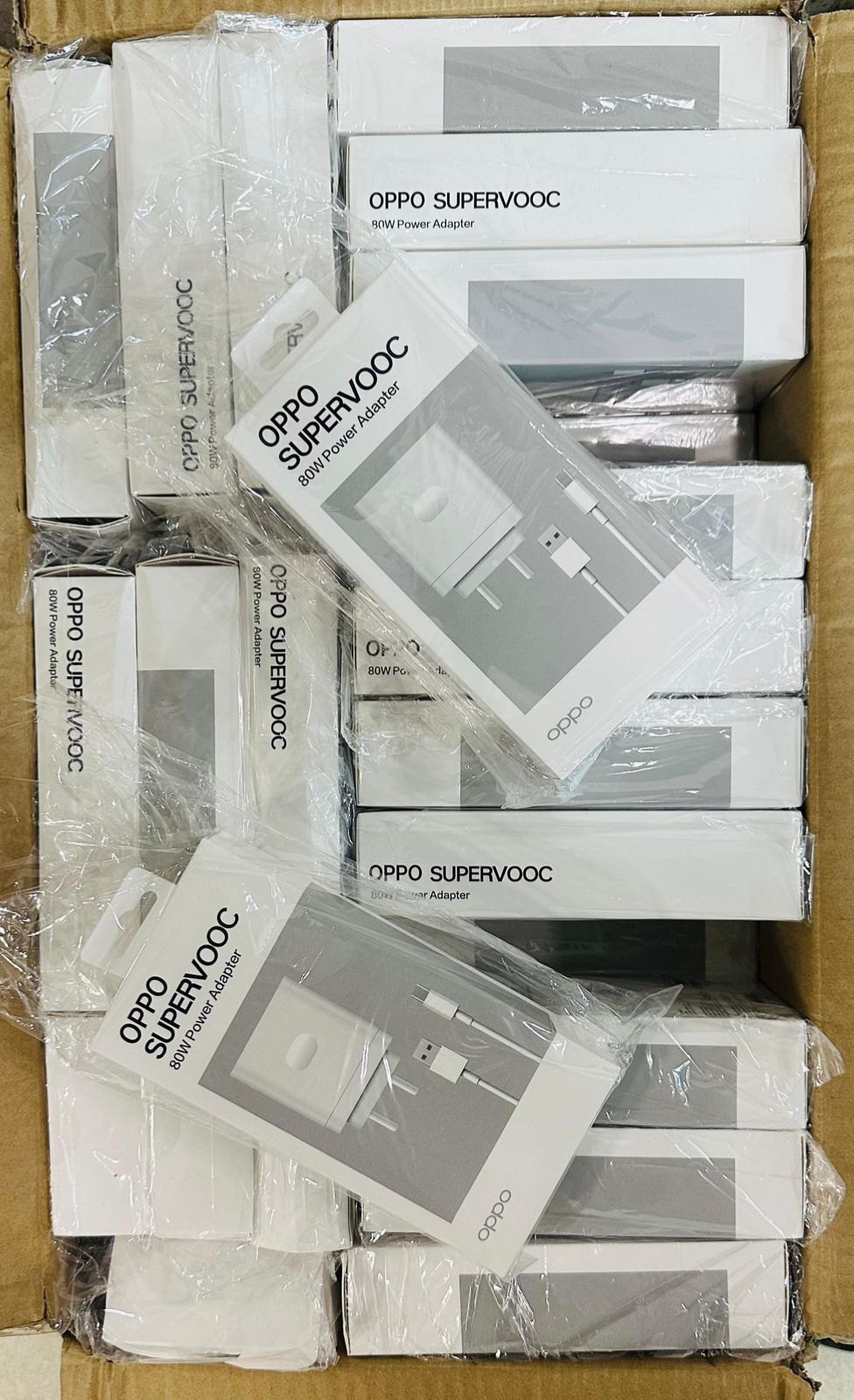 80W SuperVOOC Power Adapter type-C data Cable. 
