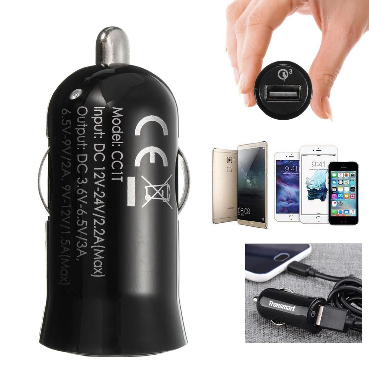 Quick Charge 3.0 Tronsmart USB Rapid Car Charger Power Adapter for Samsung -. 