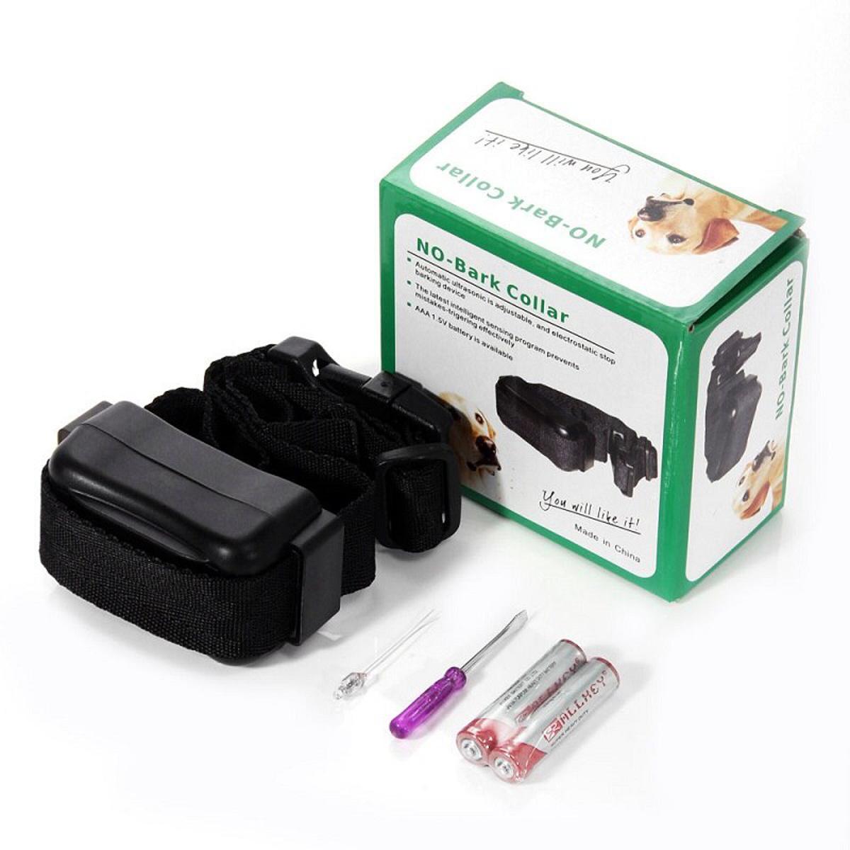 NEW Anti No Bark Control Collar Auto Static Shock for Training  Stop Barking