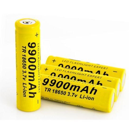 GTF 18650 Lithium Battery 9900mAh Large Capacity Flashlight Rechargeable Battery. 