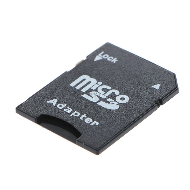 10Pcs Micro SD TransFlash TF To SD SDHC Memory Card Adapter Converter Black. 