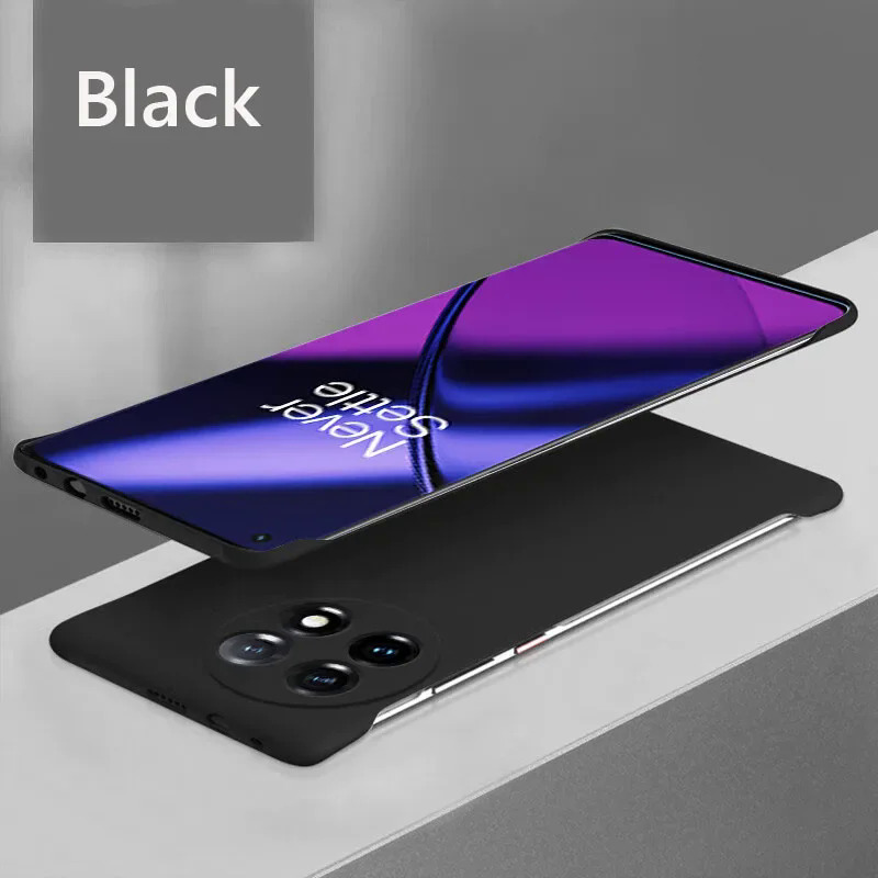 【NShisasN】Frameless Slim Skin Matte Hard Back Cover Case On For OnePlus 11 12 11R One Plus 11 11R OnePlus11 5G ShockProof Fundas Coque. 