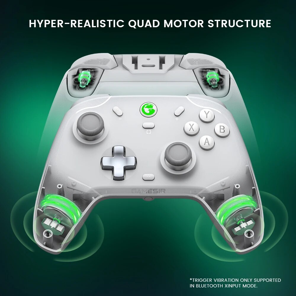 GameSir T4 Cyclone Pro Wireless Switch Controller Bluetooth Gamepad with Hall Effect for Nintendo Switch iPhone Android Phone. 