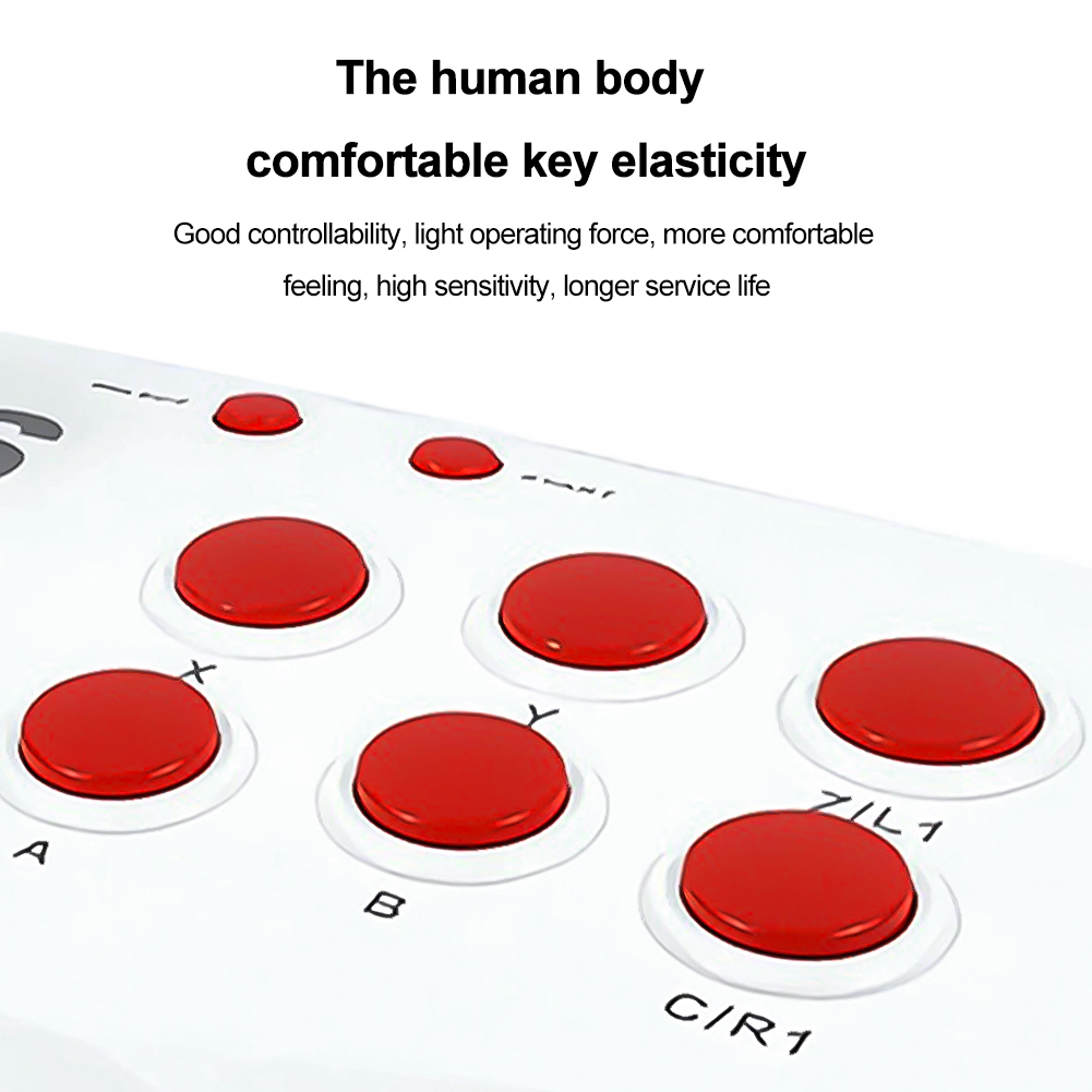 M8-X6 Video Wireless Game Console 4K TV Game Stick with Double Arcade Joystick 40000+ Games 32/64/128GB For MAME Sega PS1 Atari. 