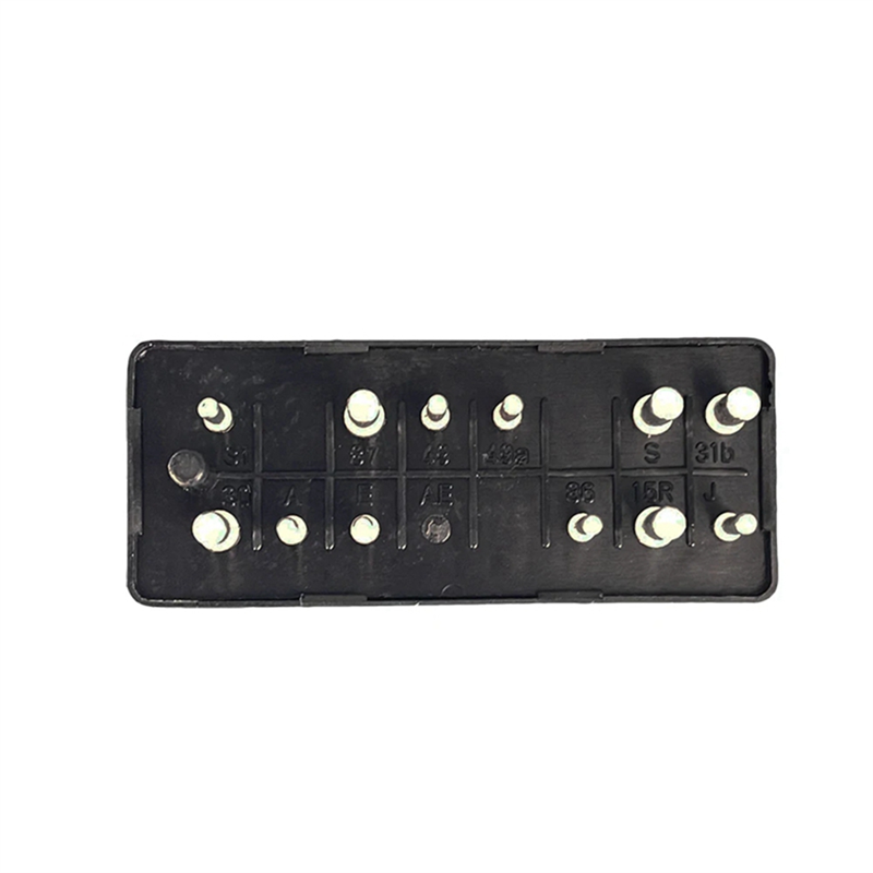 1 Piece Turn Signal Flasher Wiper Relay Black Plastic Automotive Supplies for W201 W124 A2018210047 2018210047