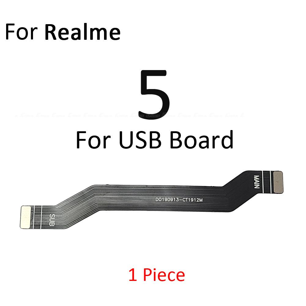 Main Motherboard LCD Display Connector Flex Cable Parts For OPPO Realme 2 3 3i 5 5i 5s 6 6i 6S 7i 7 Pro 4G 5G. 