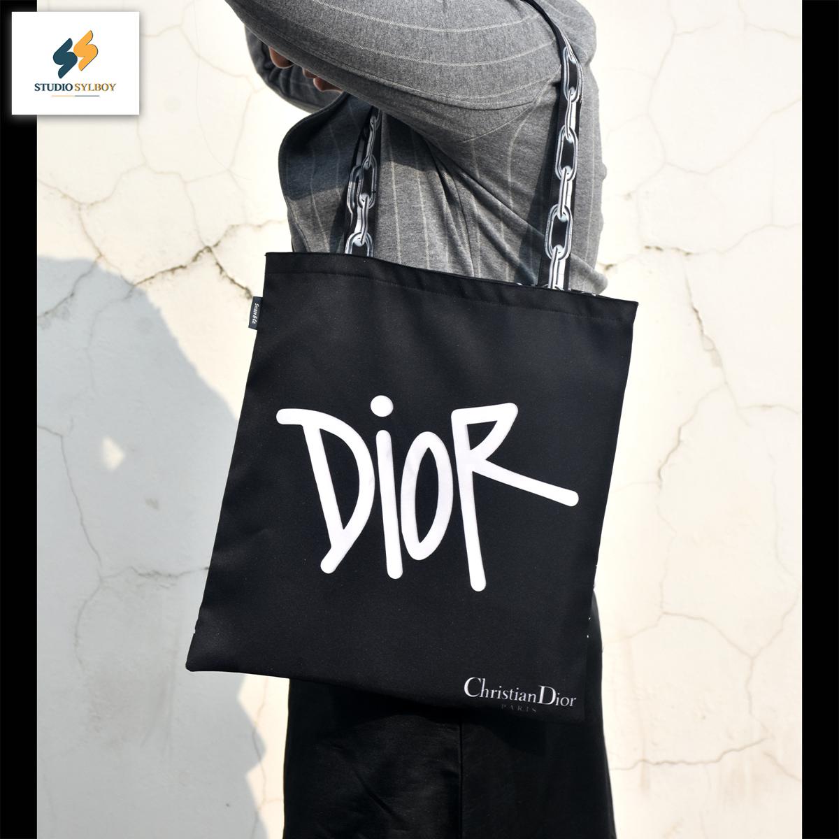 Dior sketch tote discount bag