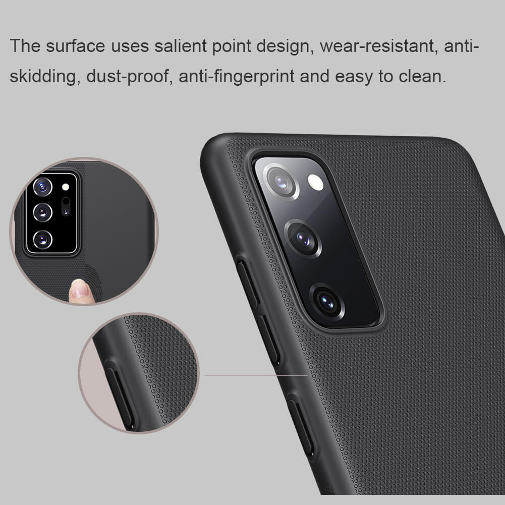 Nillkin Original Case For Samsung Galaxy S20 FE, S20 Plus & S20 Ultra - Super Frosted Shield Matte Back Cover. 