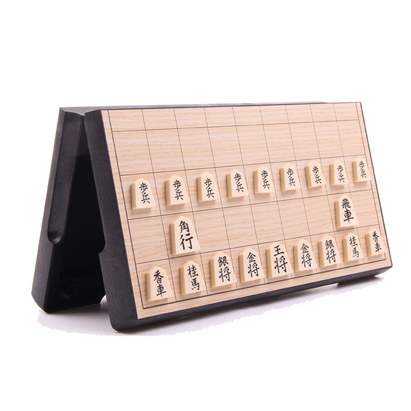 Japan Shogi Magnetic Chess Japan Chess Game Board Game Intelligence Toy Travel Foldable. 
