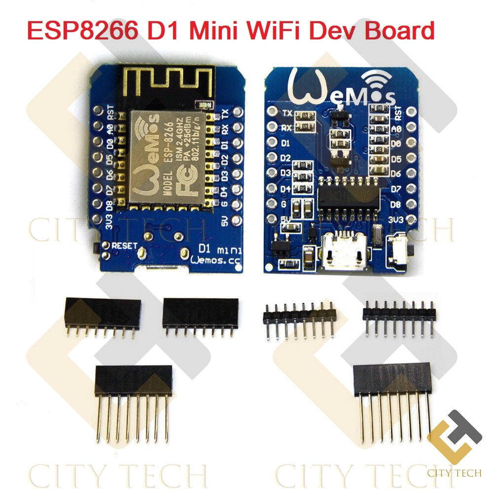D1 Development Board D1 Mini ESP8266 Micro USB 3.3V Based On ESP-8266EX 11 Digital Pin Internet of Things Lua Bluetooth D1 Mini Module Board Electrical Circuitry & Parts. 