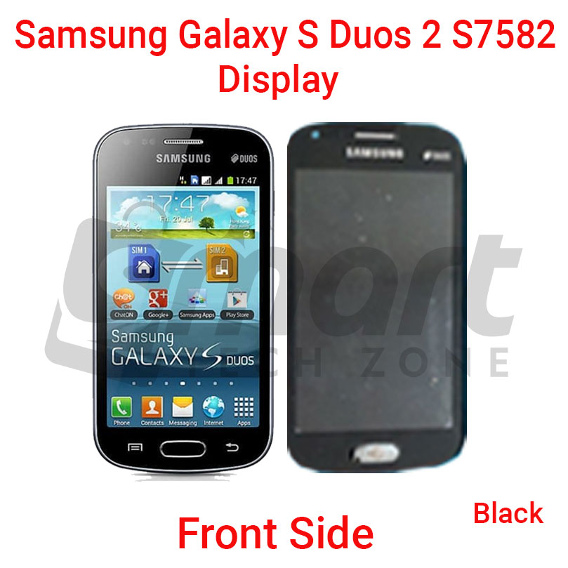 LCD Screen Display With Frame for Samsung Galaxy S Duos S7562/ S Duos 2 S7582 Collected from Used Phone. 