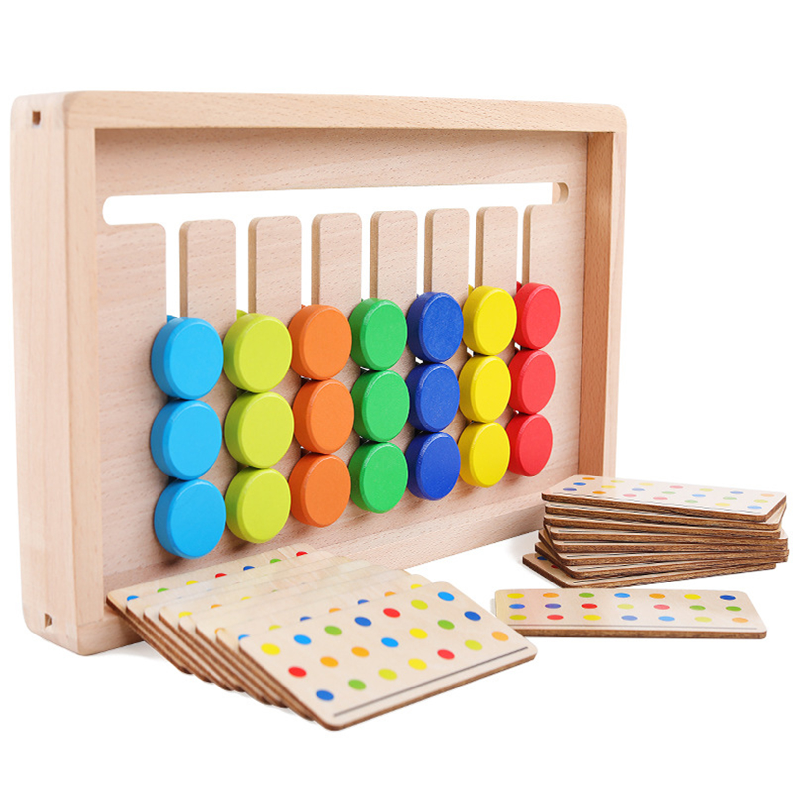 Color Matching Game Toy Scentless Color Matching Game Toy Children Teaching Aids Toy. 