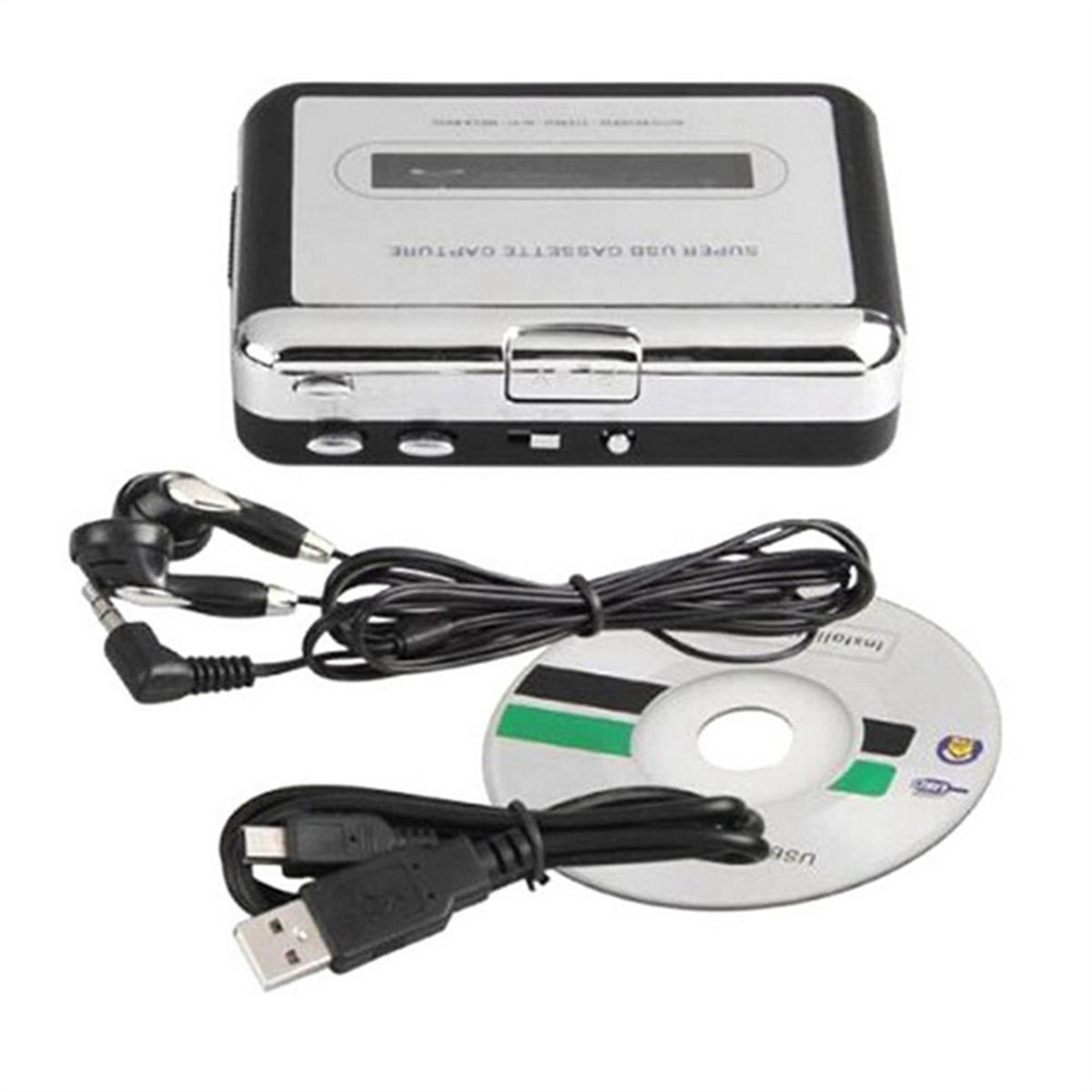Replacement Spare Parts Cassette Player USB Cassette to MP3 Converter Capture Audio Music Player Tape Cassette Recorder
