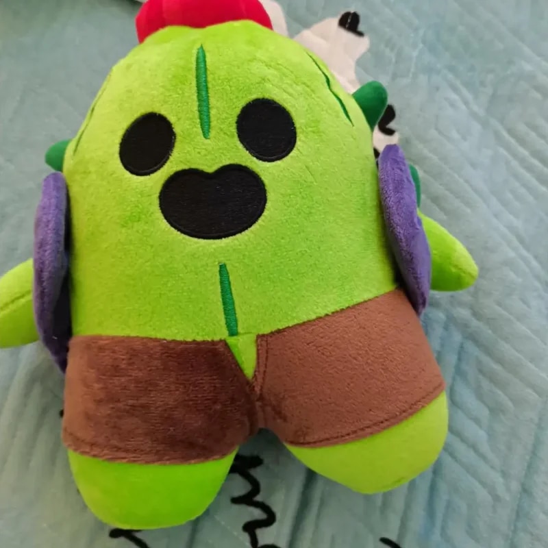 Coc 25cm Plush Toy Supercell Leon Spike Cotton Pillow Dolls Game Characters Game Peripherals Gift For Children Clash Of Clans. 