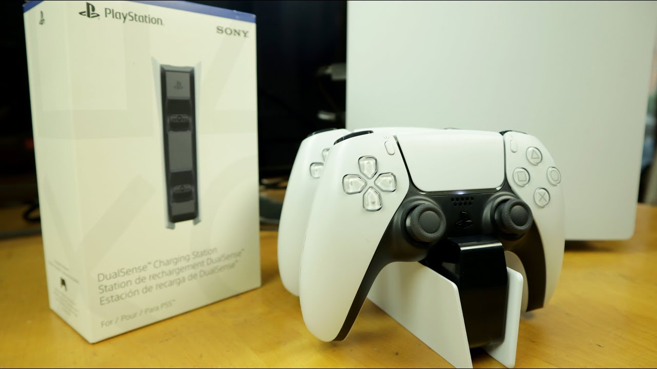 DualSense Charging Station PS5 Controller charging Dock PS5 Charger PS5 Controller charger [Official]. 