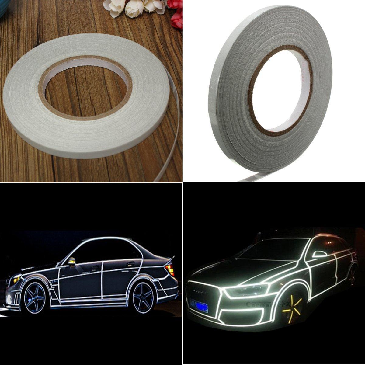 Reflective Body Stripe Sticker DIY Tape Self-Adhesive 150 feet Roll