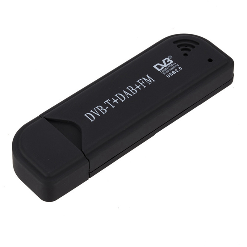 FULL-High Quality USB2.0 Digital DVB-T SDR+DAB+FM TV Tuner Receiver SDR TV Stick RTL2832U+ FC0012. 