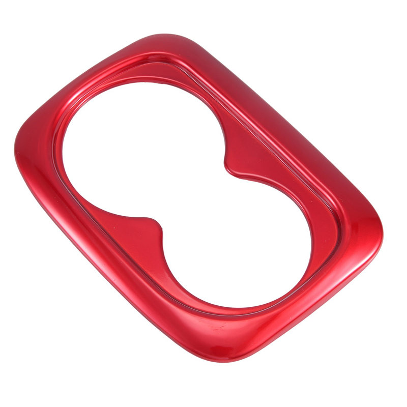 Rear Water Holder Cover Trim Decor for 11Th 2022 2023 Red Interior Parts