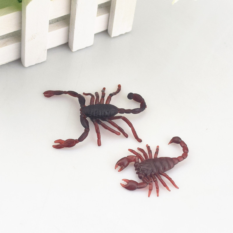 5pcs Realistic Insect Prank Funny Toys Mixed Simulation Insect Toy Chinese Silicone Soft  Simulation Plastic Scorpion Toy Realistic. 