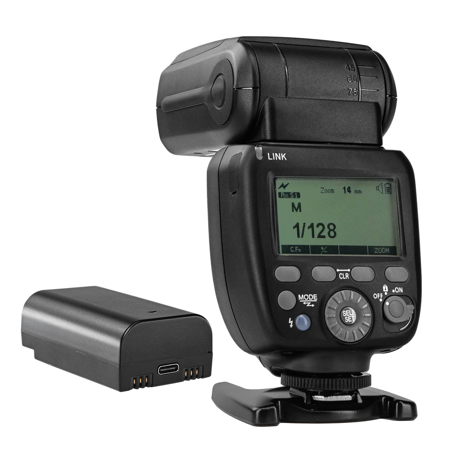 YONGNUO YN730 2.4G Wireless Camera Flash Master/Slave Speedlite - black