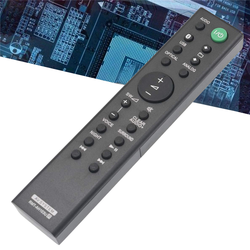 RMT-AH103U Replace Remote Control Audio Remote Control for Sony Soundbar HT-CT80 SA-CT80 HTCT80 SACT80. 