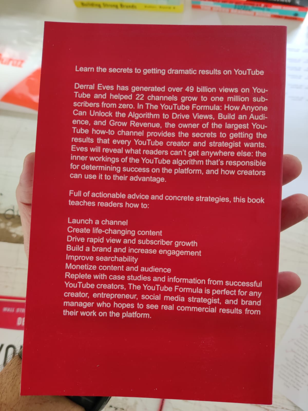 The YouTube Formula by Derral Eves - Premium - Paperback. 