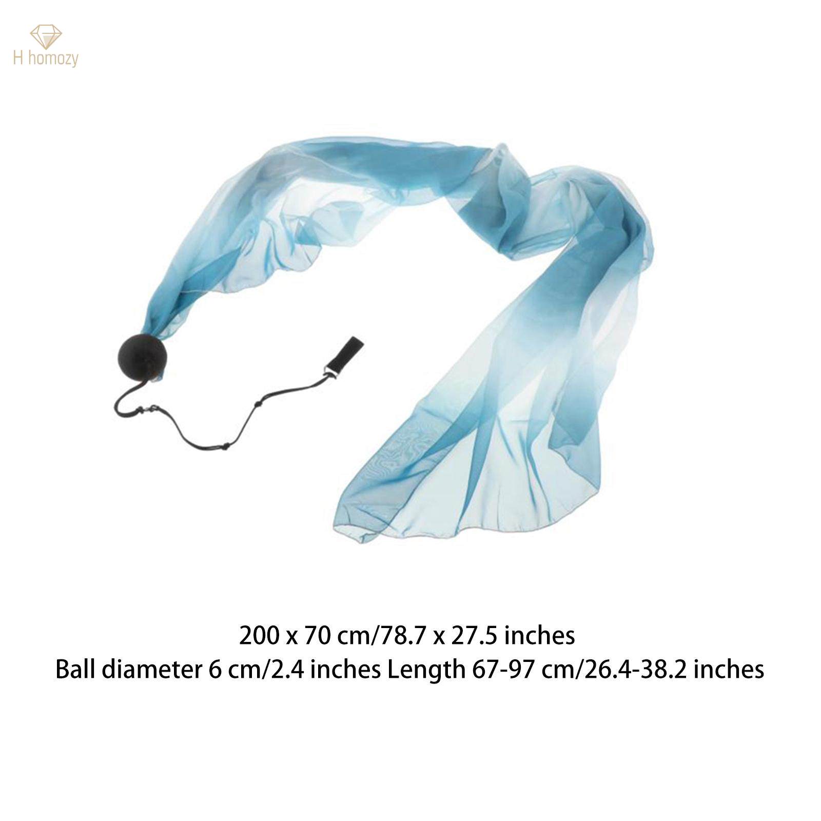 Belly Poi Streamers Silk Streamer Set Silk Streamer Poi Chain Balls for Dancing Fancy. 