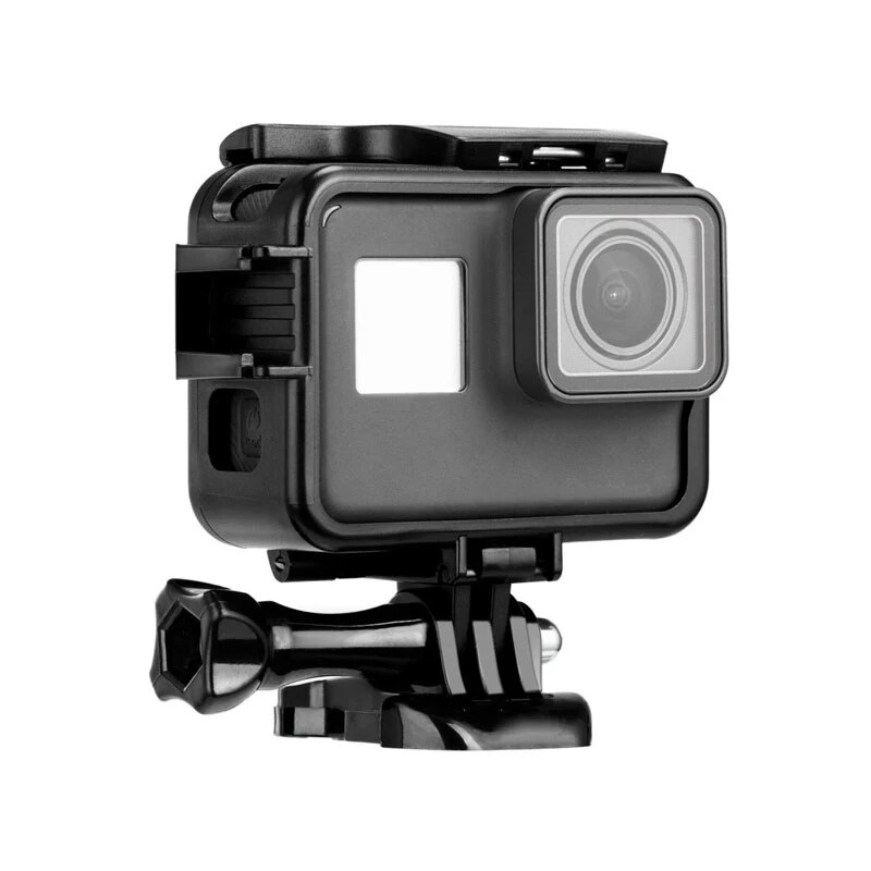 For Gopro Frame Case Shell Protector Housing vertical 90 Degree + Long Screw For Go Pro Hero 5 6 7 Black New Accessories. 