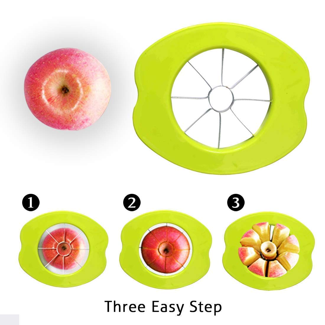 Multi-color Easy Apple Fruit Slicer. 