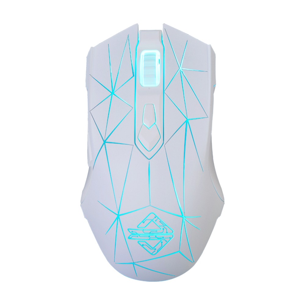 Ajazz AJ52 RGB Gaming Mouse 7-speed DPI - white 1