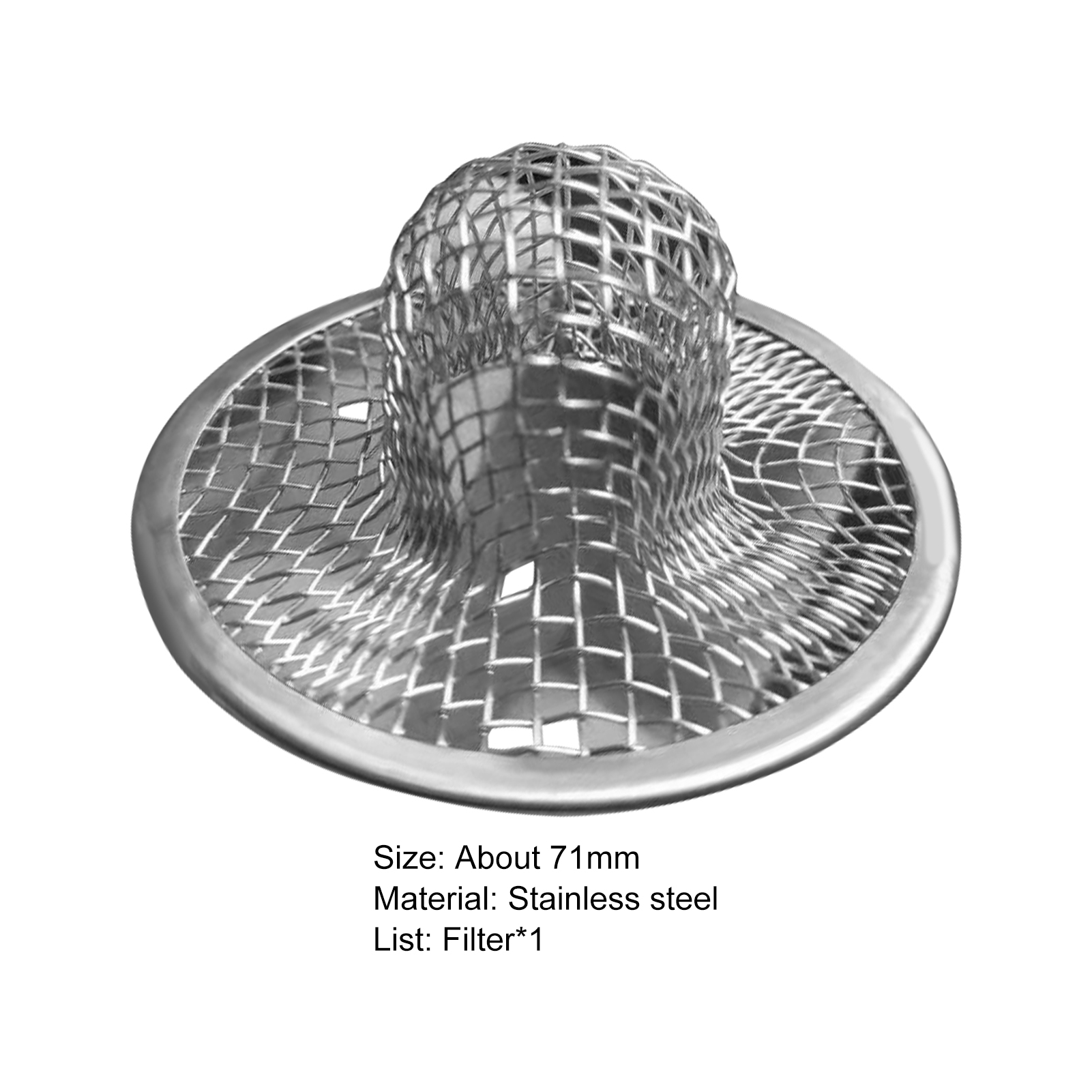 Sewer Strainer Dense Texture Smooth Surfe Stopper Filter. 