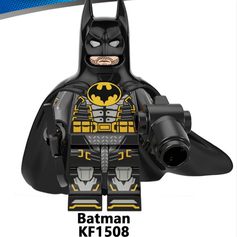 【Yurui】Batman the Flash Minifigures DC League Super Heroes Building Blocks Lego Toys KF6136. 