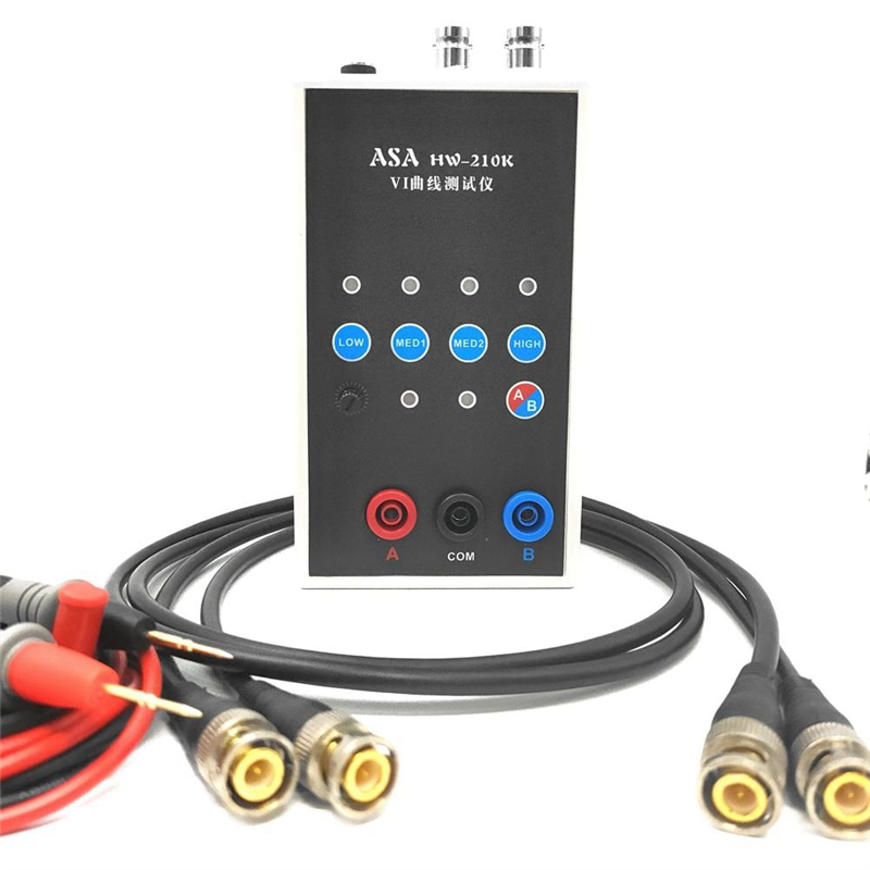 HW-210K Dual-Channel Tester VI Curve Tester Circuit Board Online Detection ASA Tester 4 Gear Frequency Alternating Speed. 